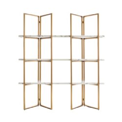 Wandkast Lagrand gold met 3 planken (Gold)