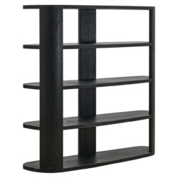 Wandkast Navarino 3-planken (Dark coffee)
