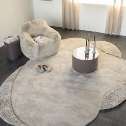 Coffee table Mesita – dark taupe