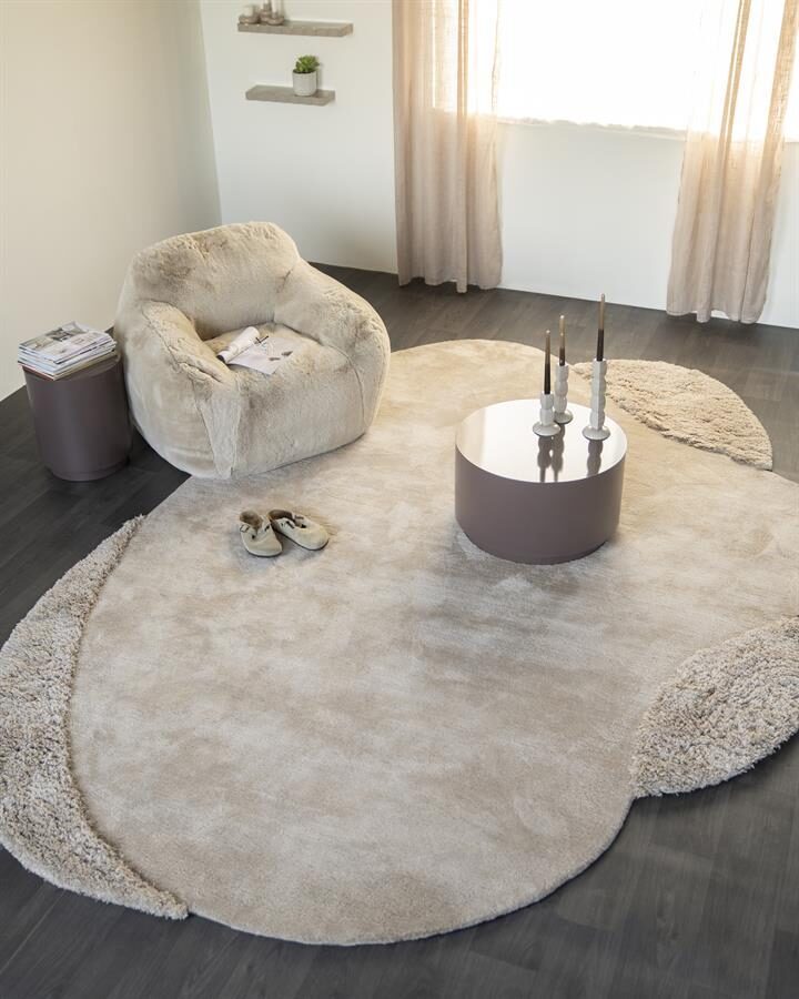 Coffee table Mesita – dark taupe