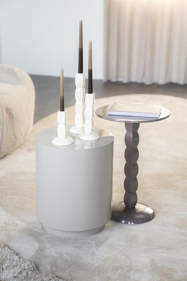 Side table Prinz – dark taupe