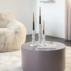 Coffee table Mesita – dark taupe