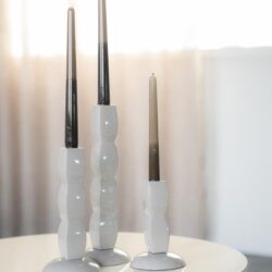 Candle holder Prinz – taupe
