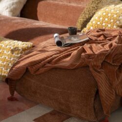 Plaid Sirun – mustard