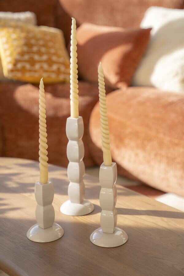 Candle holder Prinz – beige