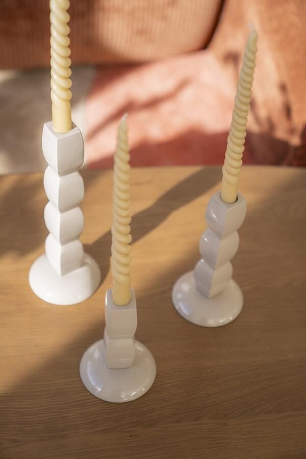 Candle holder Prinz – beige