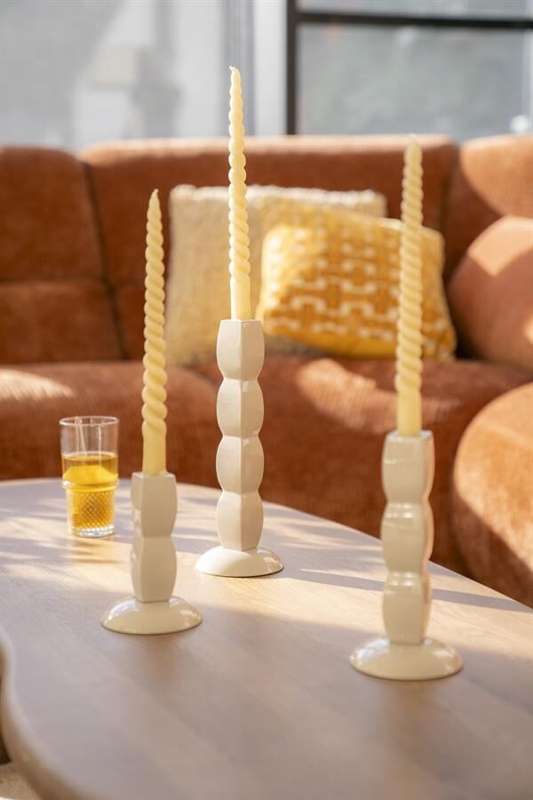 Candle holder Prinz – beige