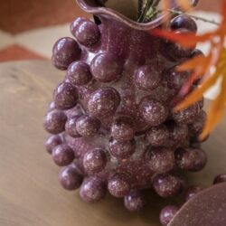Vase Viro – burgundy
