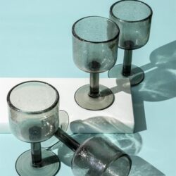 Wine glass Bubble – grey
