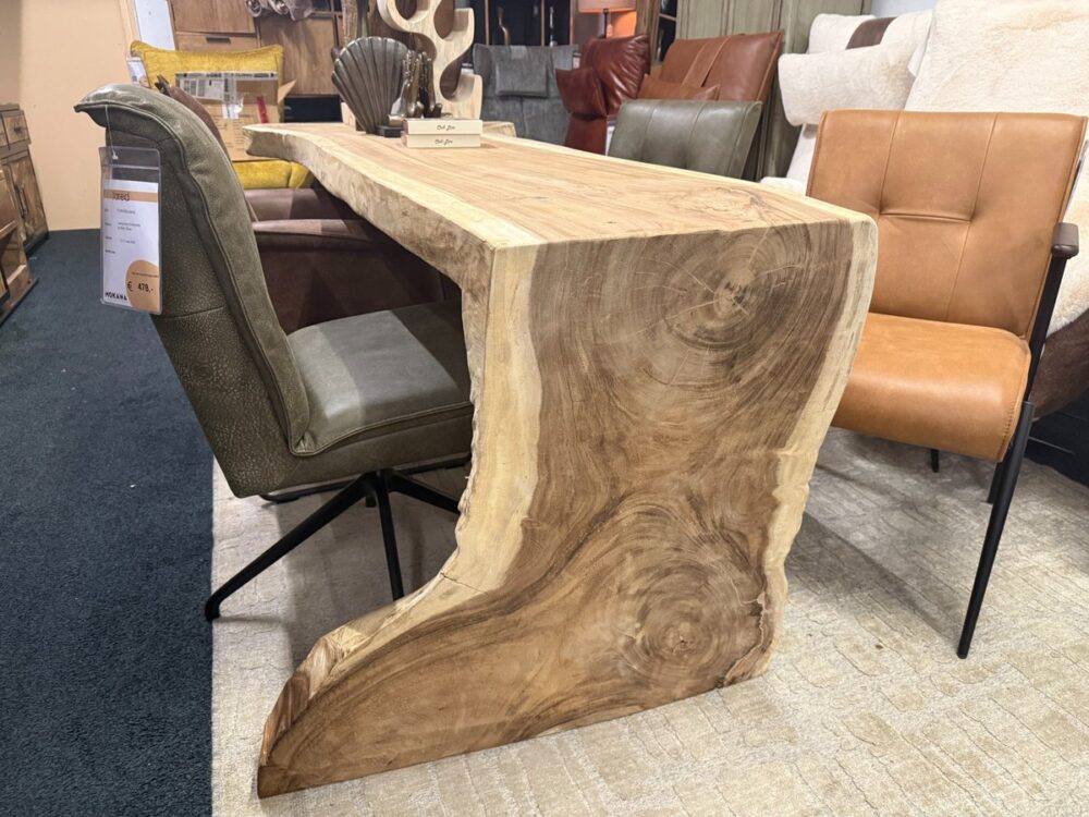 Suarhout boomstamtafel compact