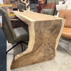 Suarhout boomstamtafel compact