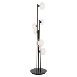 Vloerlamp Luva zwart (Black)