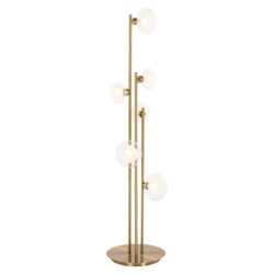 Vloerlamp Luva brass (Brushed Gold)