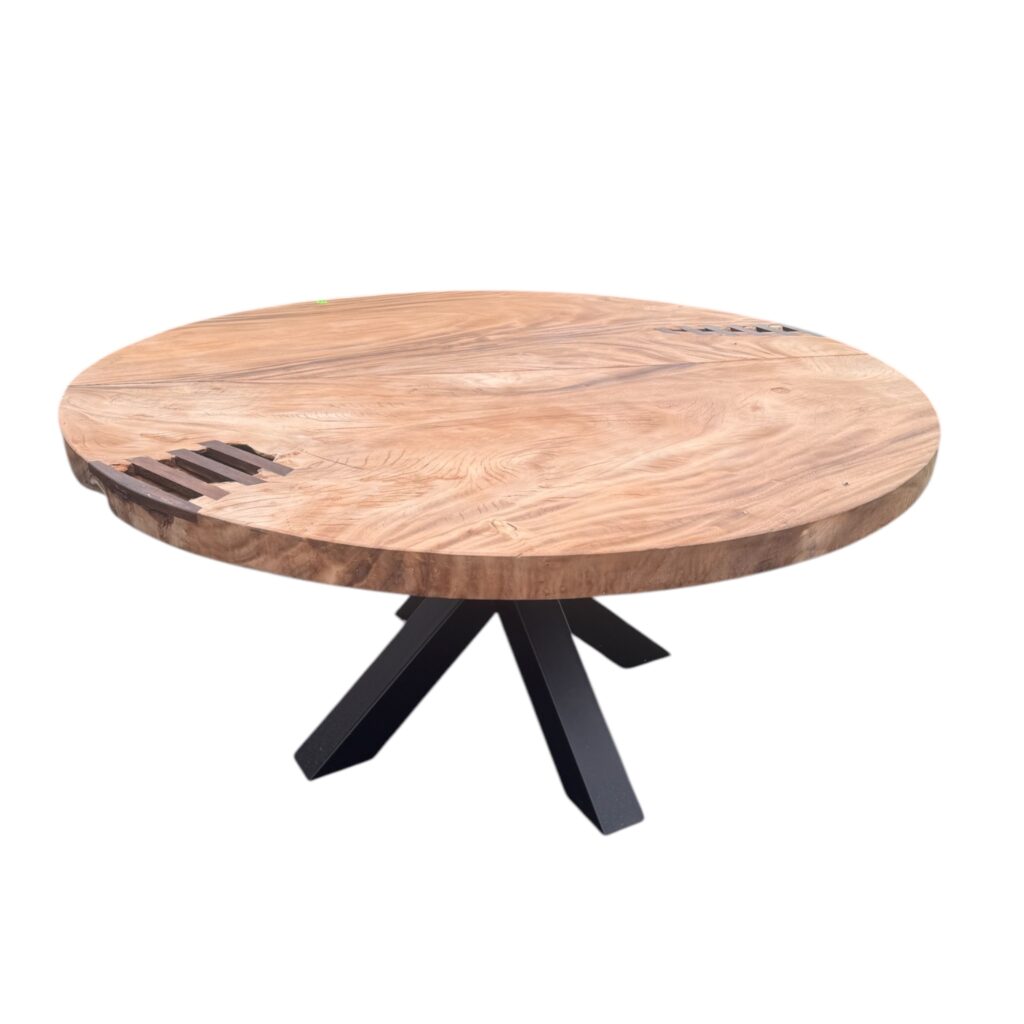 Ronde eettafel suarhout
