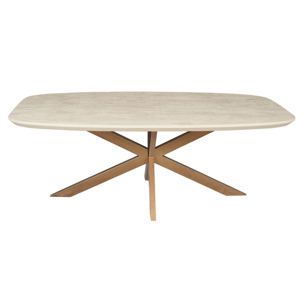 Eettafel Madison Sand | 160 cm | Deens Ovaal