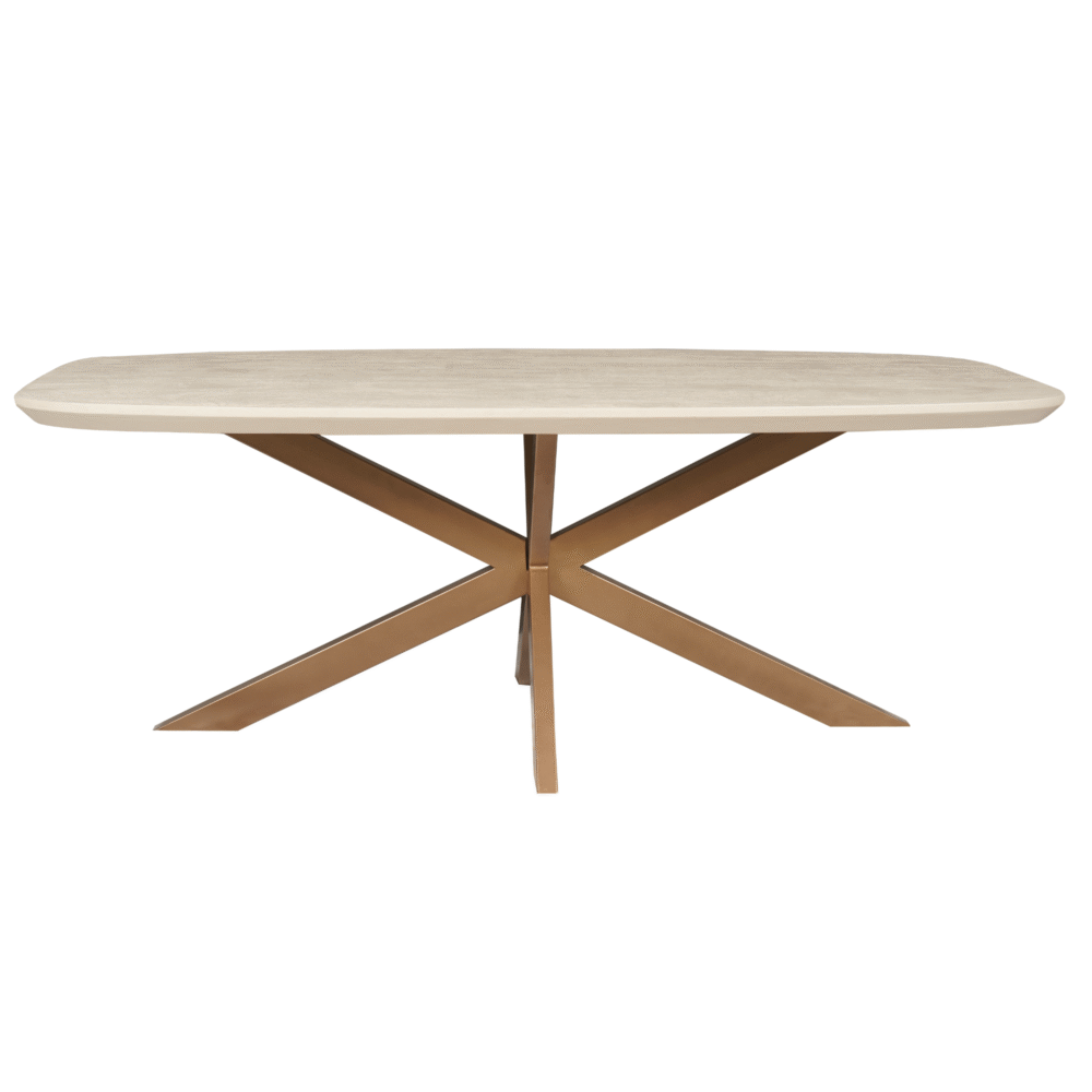 Eettafel Madison Sand | 160 cm | Deens Ovaal