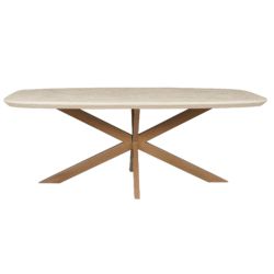 Eettafel Madison Sand | 160 cm | Deens Ovaal