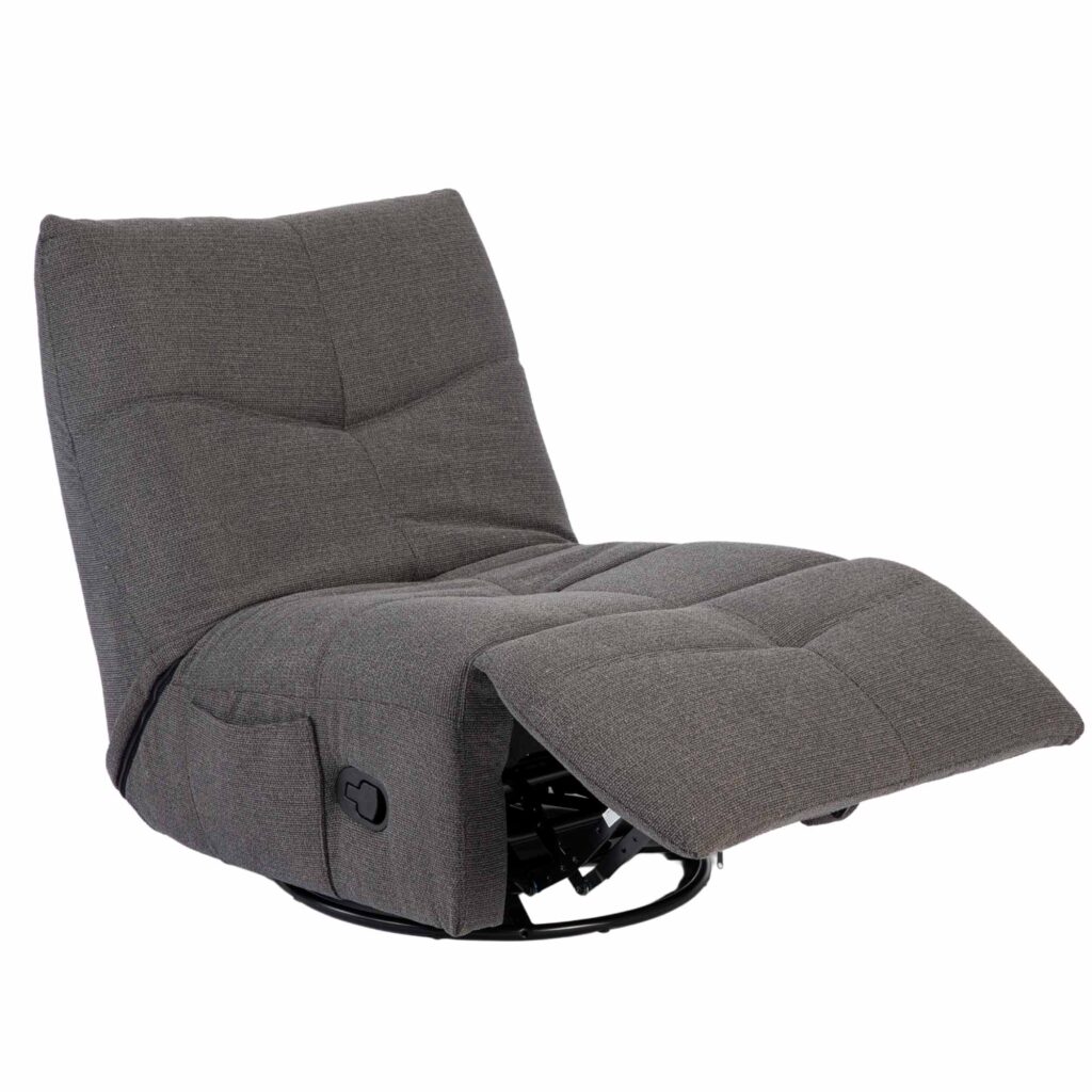 Lazy antraciet relaxfauteuil