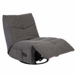 Lazy antraciet relaxfauteuil