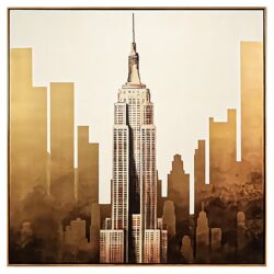 Wandkunst Empire (Gold)