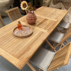 Outdoor tuintafel teak massief
