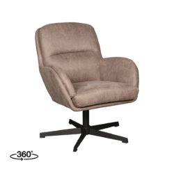Draaifauteuil Moss | Taupe