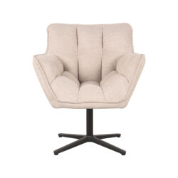 LABEL51 Fauteuil Ian - Naturel - Boucle - One Size