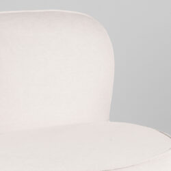 LABEL51 Fauteuil Bunny - Crème - Microfiber - One Size
