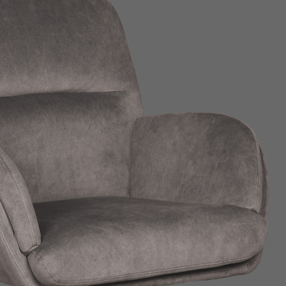 Draaifauteuil Moss | Antraciet