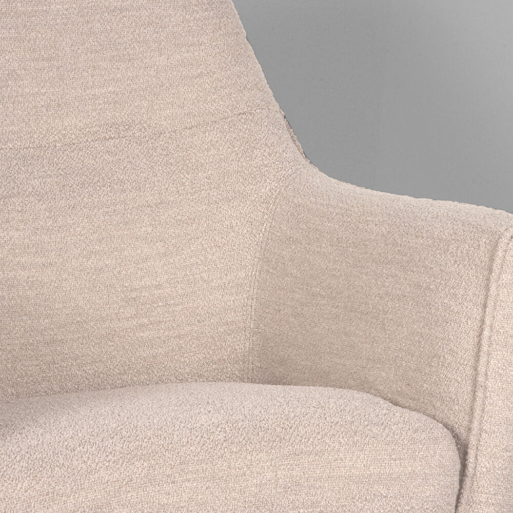 LABEL51 Fauteuil Tod - Beige - Boucle - One Size