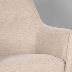 LABEL51 Fauteuil Tod - Beige - Boucle - One Size