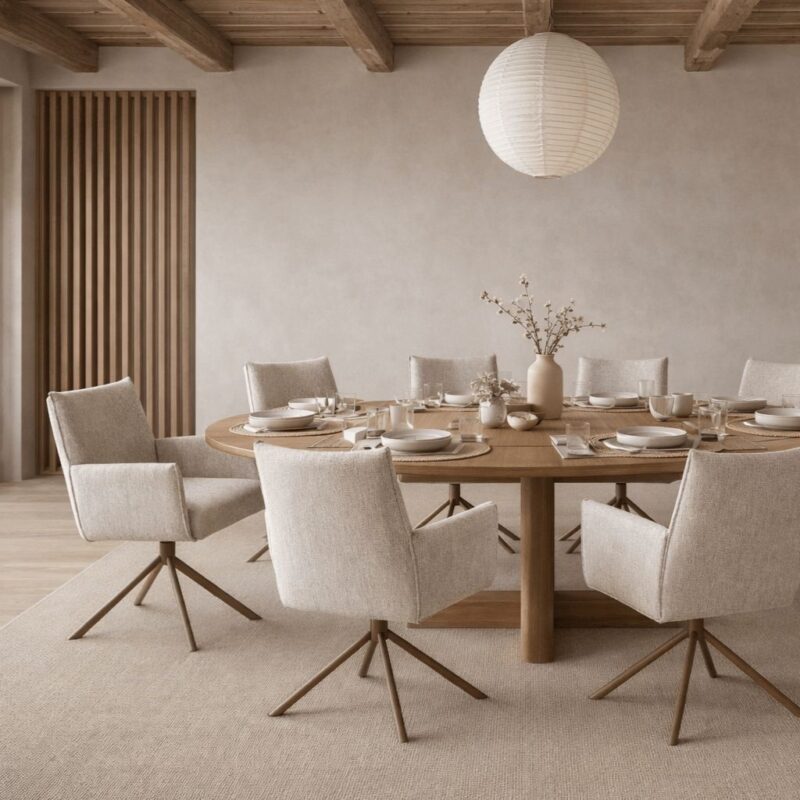 Sfeerfoto eetkamerstoel Jonas van het Anker bij Mokana Meubelen