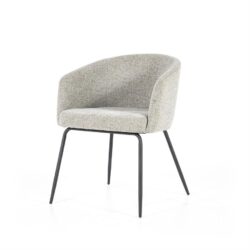 Stoel Astrid – licht grijs Baquer