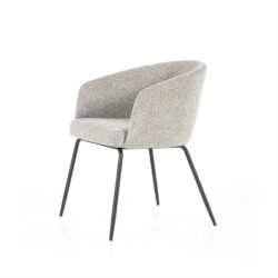 Stoel Astrid – licht grijs Baquer