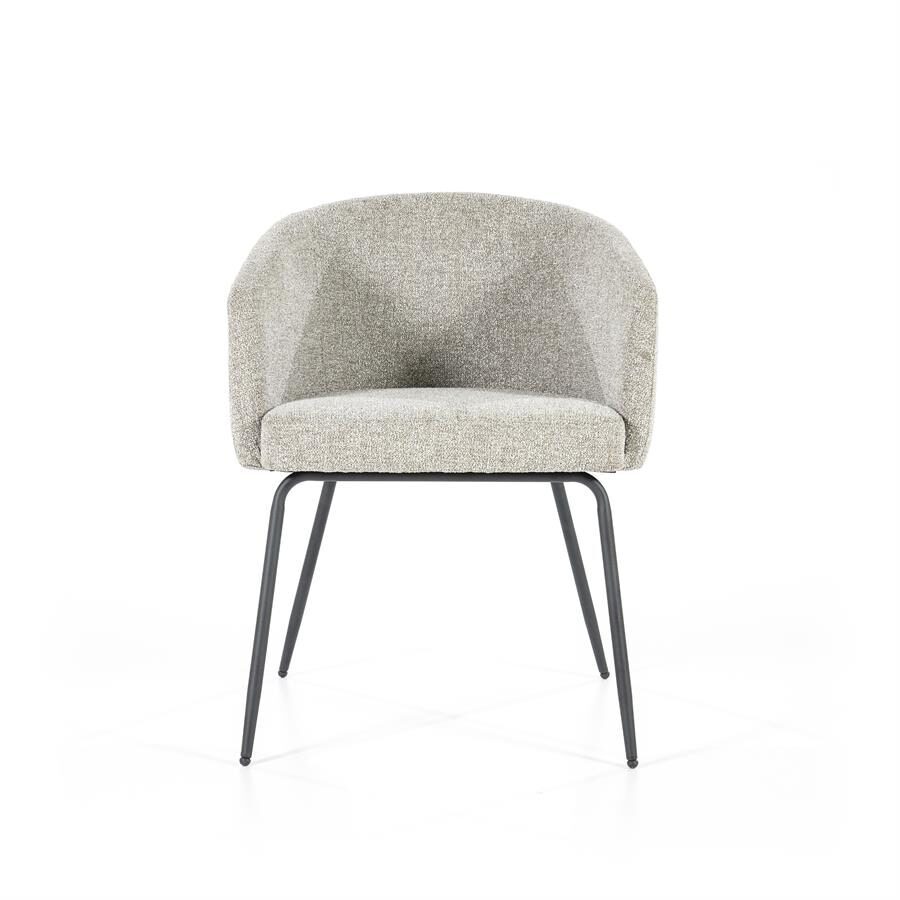 Stoel Astrid – licht grijs Baquer