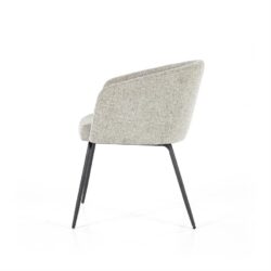 Stoel Astrid – licht grijs Baquer