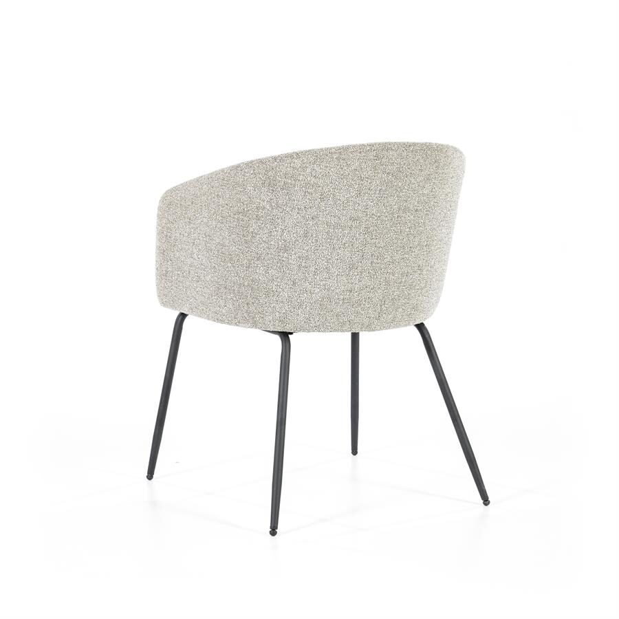 Stoel Astrid – licht grijs Baquer
