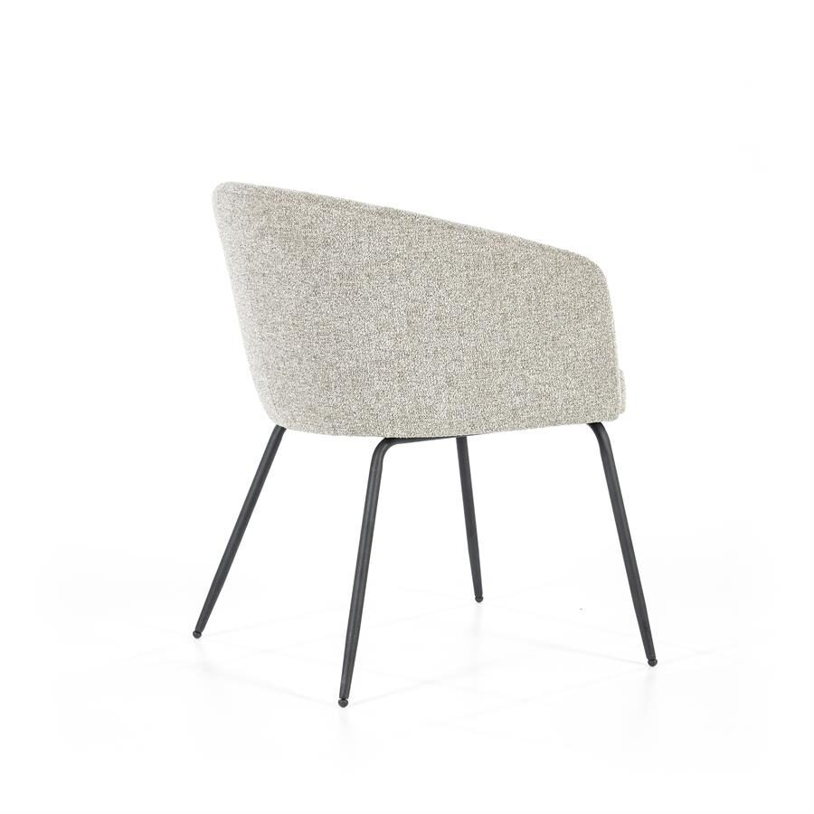 Stoel Astrid – licht grijs Baquer