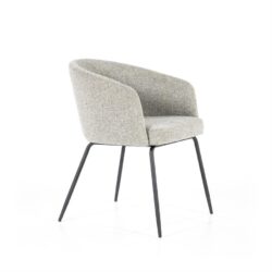 Stoel Astrid – licht grijs Baquer