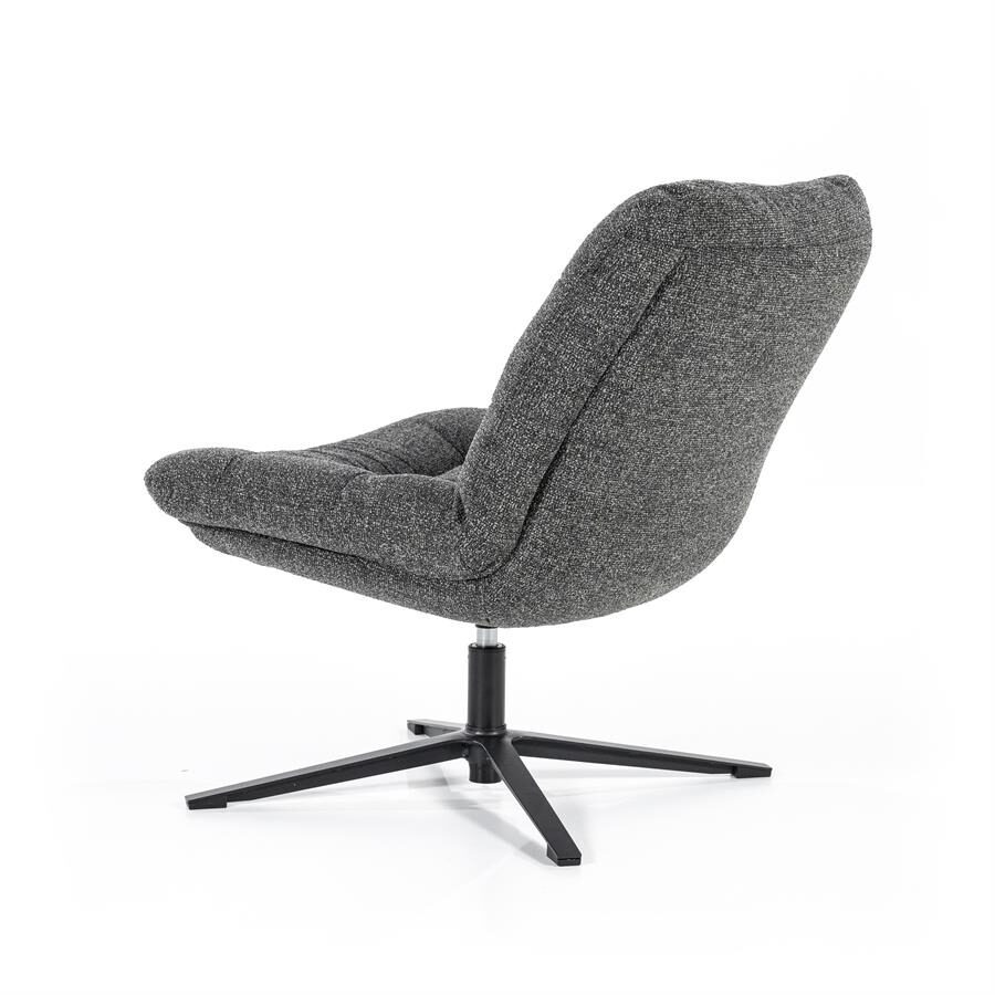 Fauteuil Danica – antraciet Baquer