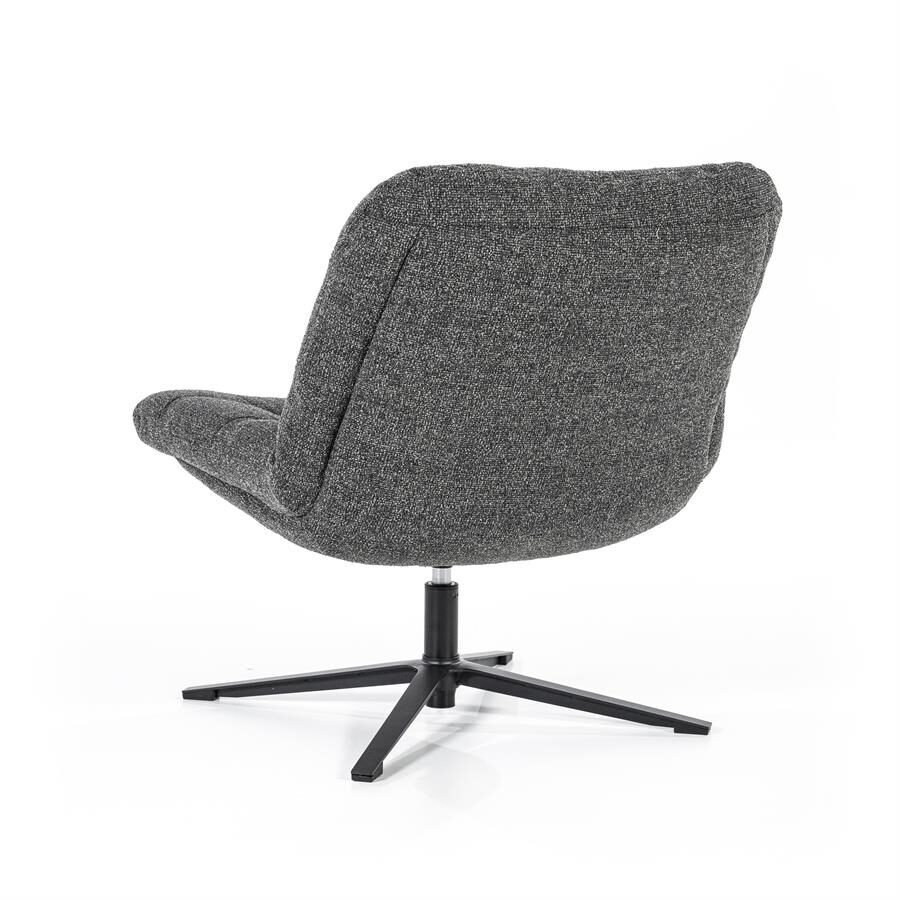 Fauteuil Danica – antraciet Baquer