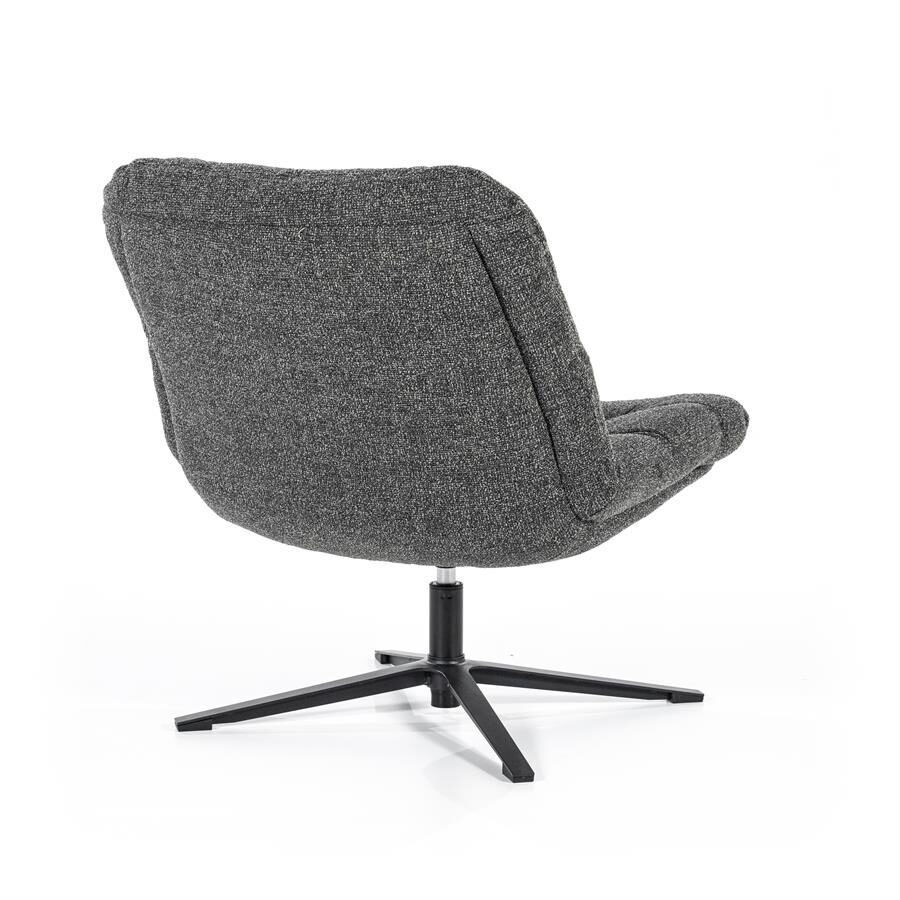 Fauteuil Danica – antraciet Baquer