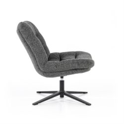 Fauteuil Danica – antraciet Baquer