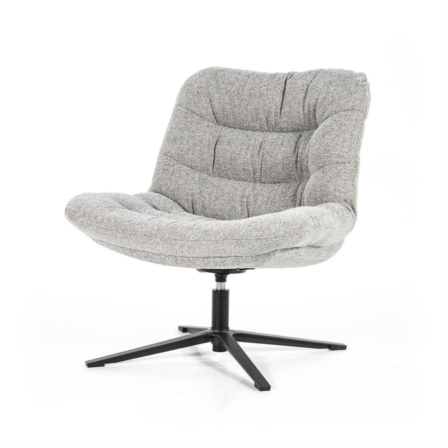 Fauteuil Danica – licht grijs Baquer
