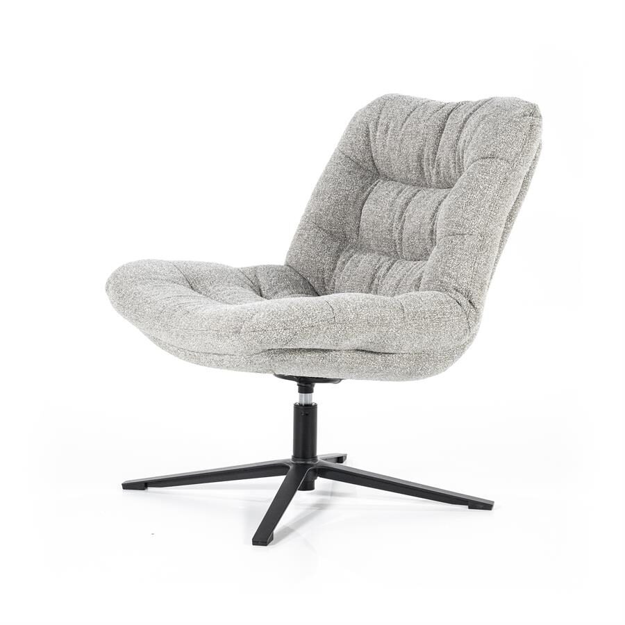Fauteuil Danica – licht grijs Baquer