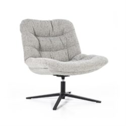Fauteuil Danica – licht grijs Baquer