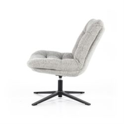 Fauteuil Danica – licht grijs Baquer