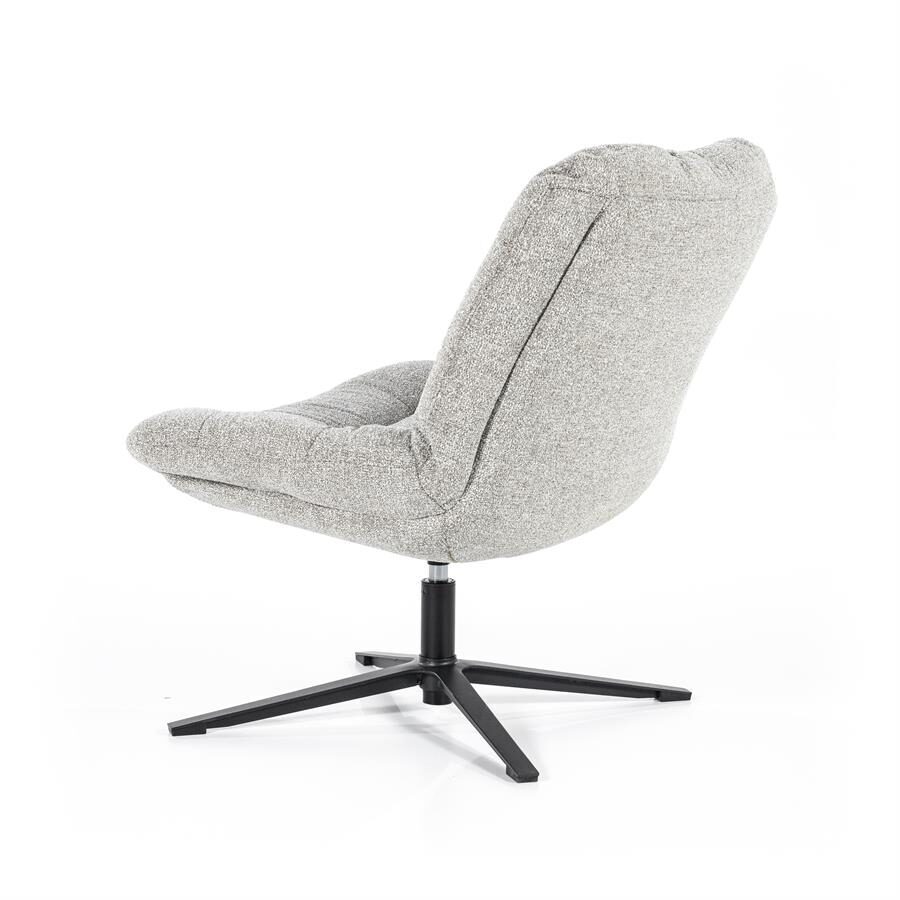 Fauteuil Danica – licht grijs Baquer