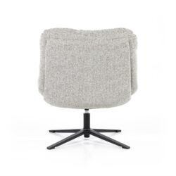 Fauteuil Danica – licht grijs Baquer
