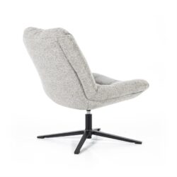 Fauteuil Danica – licht grijs Baquer